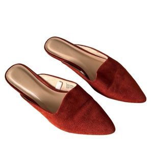 A New Day burnt orange mules